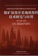 煤矿深部开采地质保障技术研究与应用  中国煤炭学会矿井地质专业委员会2008年学术论坛文集