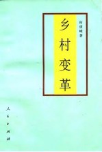 乡村变革  当代中国农村政策问题探析