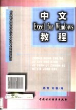 中文Excel for Windows教程