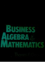 BUSINESS ALGEBRA MATHEMATICS