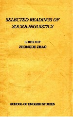 SELECTED READINGS OF SOCIOLINGUISTICS