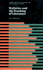 STYLISTICS AND THE TEACHING OF LITERATURE