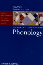 THE BLACKWELL COMPANION TO PHONOLOTY VOLUME 3