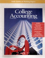 STUDY GUIDE AND WORKING PAPERS FOR COLLEGE ACCOUNTING:SEVENTHEDITION