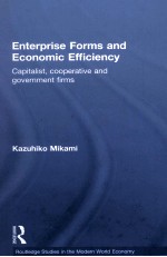 ENTERPRISE FORMS AND ECONOMIC EFFICIENCY CAPITALIST COOPERATIVE AND GOVEMMENT FIRMS