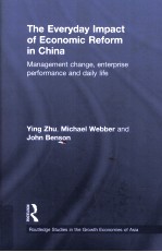 THE EVERYDAY ILPACT OF ECONOMIC REFORM IN CHINA:MANAGEMENT CHANGE