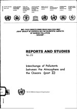 REPORTS AND STUDIES NO.23  INTERCHANGE OF POLLUTANTS BETWEEN THE ATMOSPHERE AND THE OCEANS (PART Ⅱ)