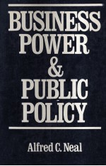 BUSINESS POWER AND PUBLIC POLICY