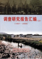 调查研究报告汇编  1997-2006