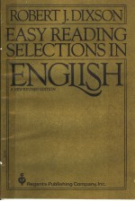 EASY READING SELECTIONS IN ENGLISH A NEW REVISED EDITION