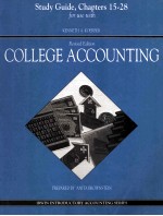 COLLEGE ACCOUNTING REVISED EDITION