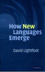 HOW NEW LANGUAGE EMERGE