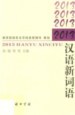 2013汉语新词语