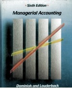 MANAGERIAL ACCOUNTING:SIXTH EDITION