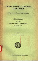 PROCEEDINGS OF THE SIXTY-FIRST SESSION  PART 2:PRESIDENTIAL ADDRESSES