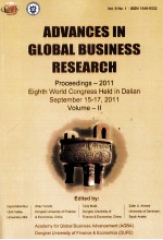 ADVANCES IN GLOBAL BUSINESS RESEARCH VOL.8 NO.1 VOLUME 2