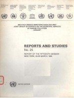 REPORTS AND STUDIES NO.25  REPORT OF THE FIFTEENTH SESSION NEW YORK