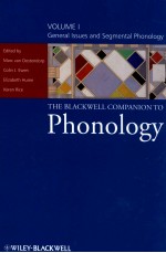 THE BLACKWELL COMPANION TO PHONOLOTY VOLUME 1