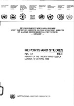 REPORTS AND STUDIES NO.51  REPORT OF THE TWENTY-THIRD SESSION LONDON