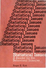 Statistical Issues A Reader For The Behavioral Sciences