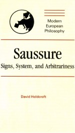 SAUSSURE SIGNS SYSTEM AND ARBITRARINESS