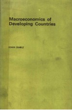 MACROECONOMICS OF DEVELOPING COUNTRIES