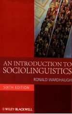 AN INTRODUCTION TO SOCIOLINGUISTICS