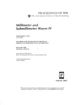 MILLIMETER AND SUBMILLIMETER WAVES 4  VOLUME 3465