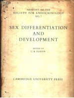 SEX DIFFERENTIATION AND DEVELOPMENT