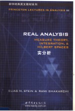 REAL ANALYSIS  MEASURE THEORY，INTEGRATION，AND HILBERT SPACES