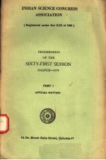 PROCEEDINGS OF THE SIXTY-FIRST SESSION  PART 1:OFFICIAL MATTERS