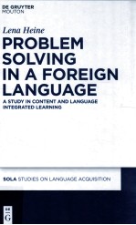 PROBLEM SOLVING IN A FOREIGN LANGUAGE