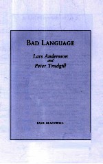 BAD LANGUAGE