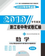 2019浙江省中考试卷汇编  数学  2020年中考必备  新课标版  ZJ版