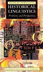 HISTORICAL LINGUISTICS:PROBLEMS AND PERSPECTIVES