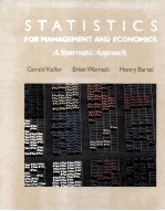 Statistics For Management And Economics A Systematic Approach