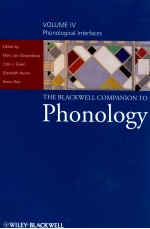 THE BLACKWELL COMPANION TO PHONOLOTY VOLUME 4