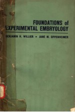 FOUNDATIONS OF EXPERIMENTAL EMBRYOLOGY