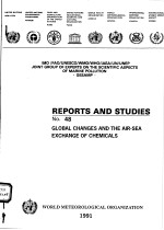 REPORTS AND STUDIES NO.48  GLOBAL CHANGES AND THE AIR-SEA EXCHANGE OF CHEMICALS