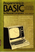 PROGRAMMING IN BASIC FOR PERSONAL COMPUTERS