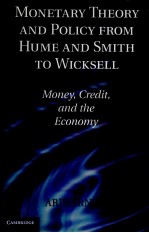 MONETARY THEORY AND POLICY FROM HUME ANDAMITH TO WICHSELL