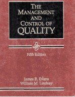 THE MANAGEMENT AND CONTROL OF QUALITY FIFTH EDITION