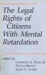 The legal rights of citizens with mental retardation