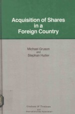 Acquisition of Shares in a foreign country substantive law and legal opinions