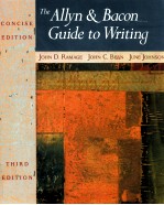 THE ALLYN BACON GUIDE TO WRITING