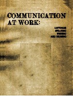 COMMUNICATION AT WORK