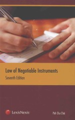 Law of negotiable instruments