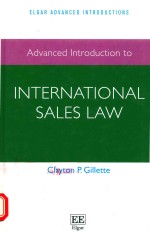 Advanced introduction to international sales law