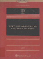 Sports law and regulation