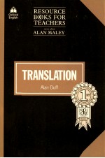 RESOURCE BOOKS FOR TEACHERS TRANSLATION